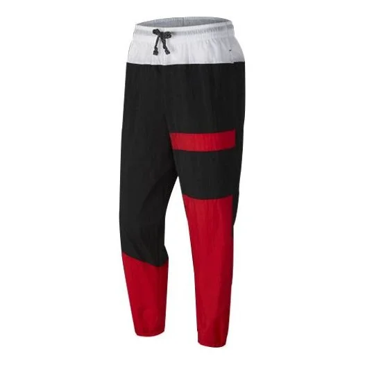 Nike Flight AS Men's NK Flight Pant Stitching Basketbal lSports Long Pants Black/Red CN8513-011 - 1