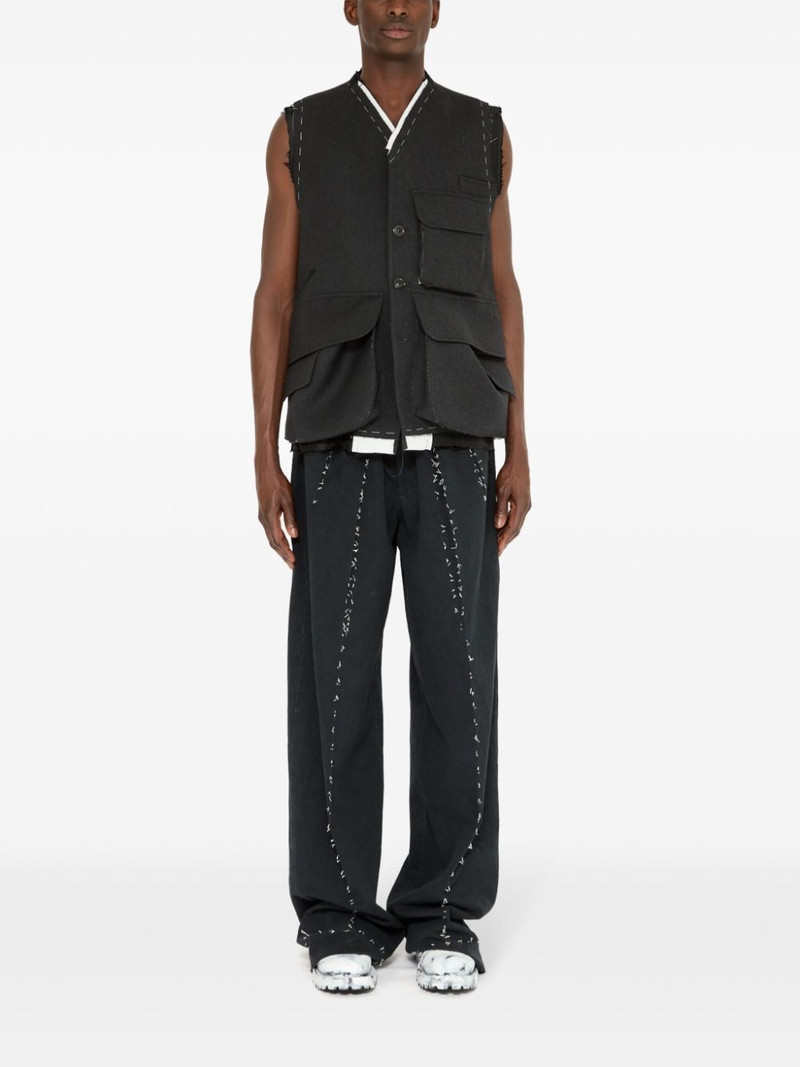 Maison Margiela cargo wool vest outlook