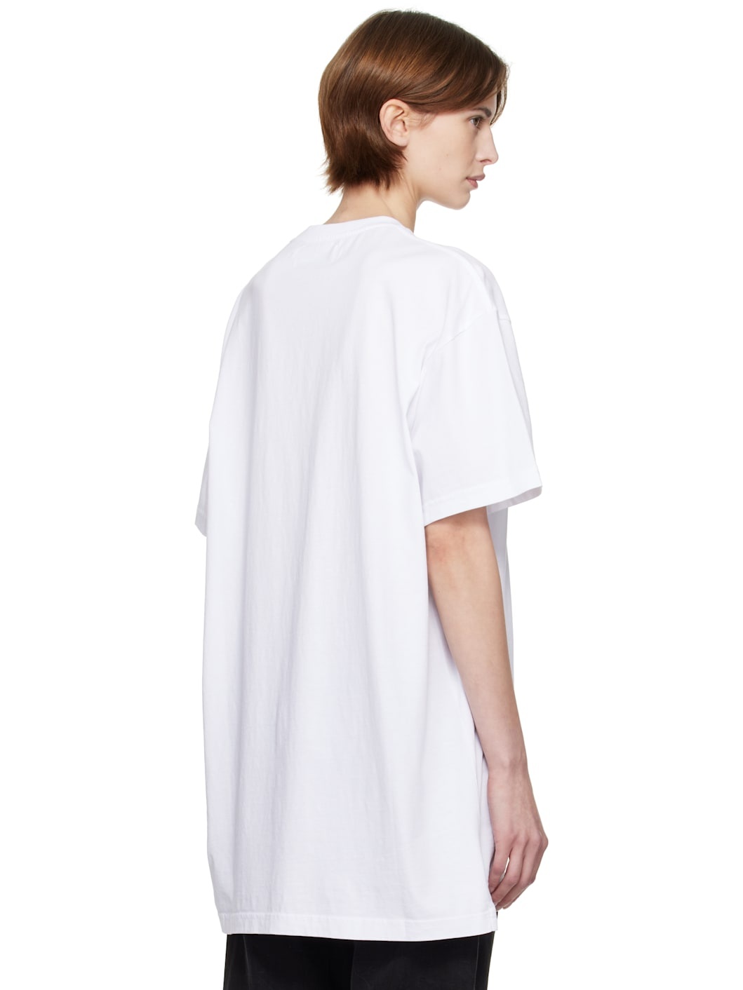 White Oversized T-Shirt - 3