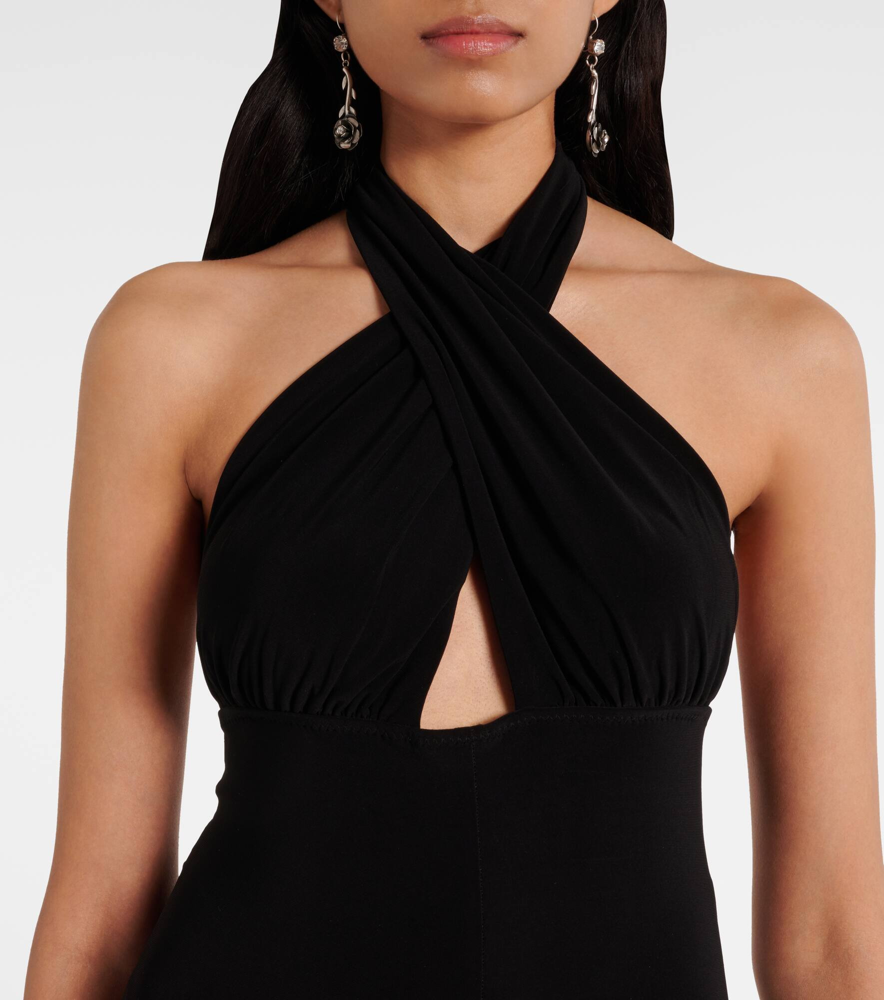 Halterneck jumpsuit - 4