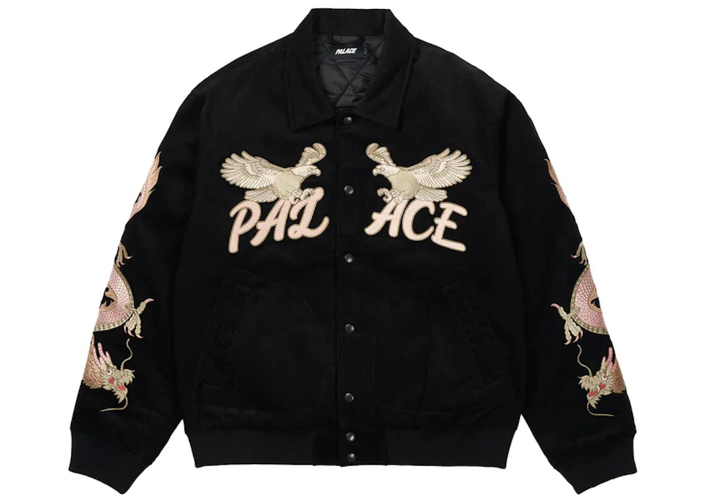 Palace Double Dragon Tour Jacket Black - 1