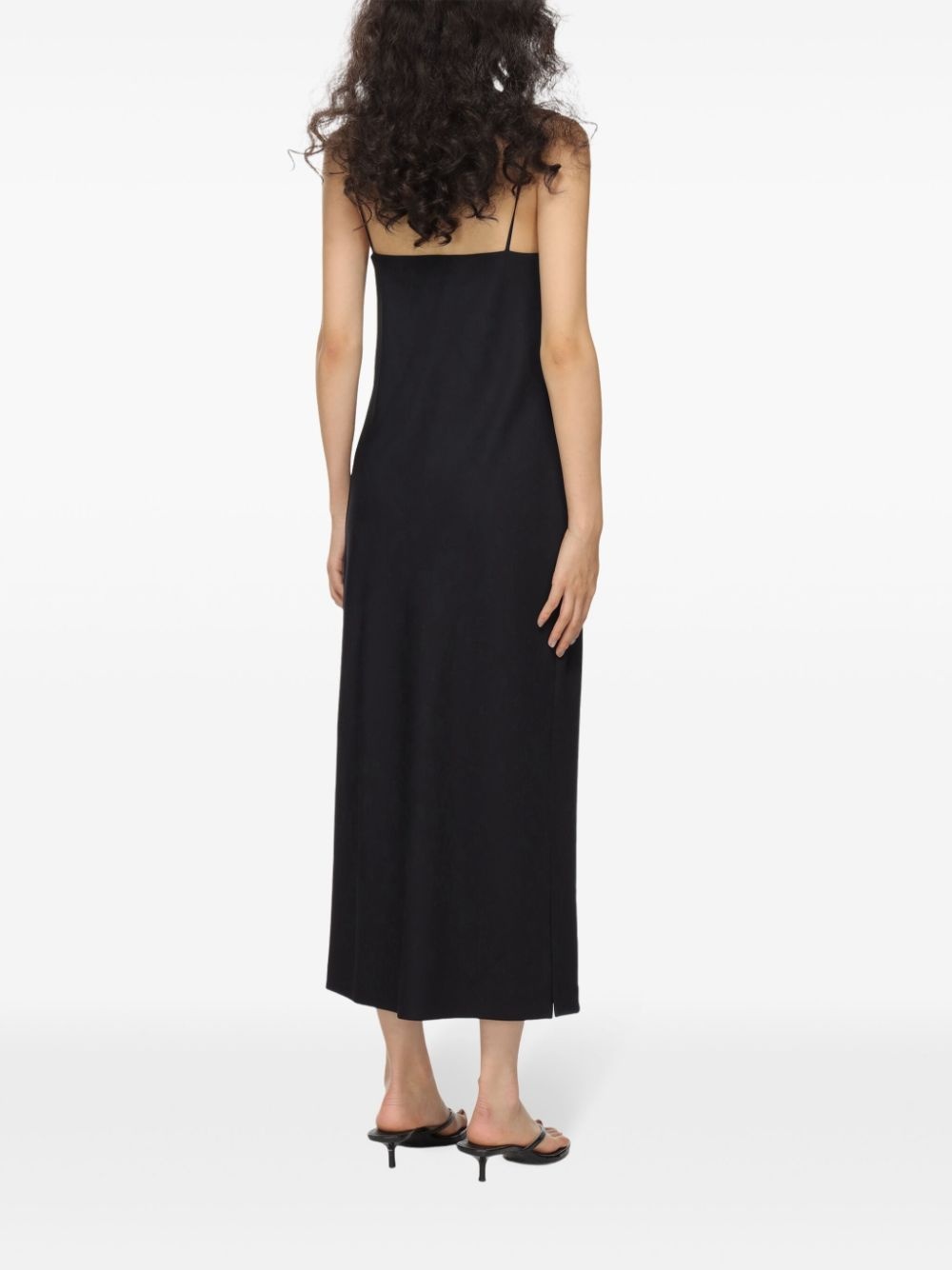 silk spaghetti-strap dress - 4