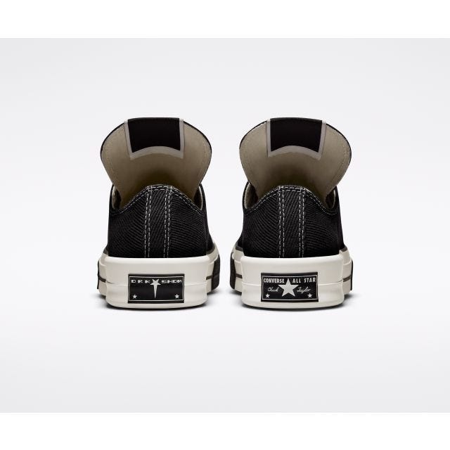 DRKSHDW x Converse black DRKSTAR sneakers - 3