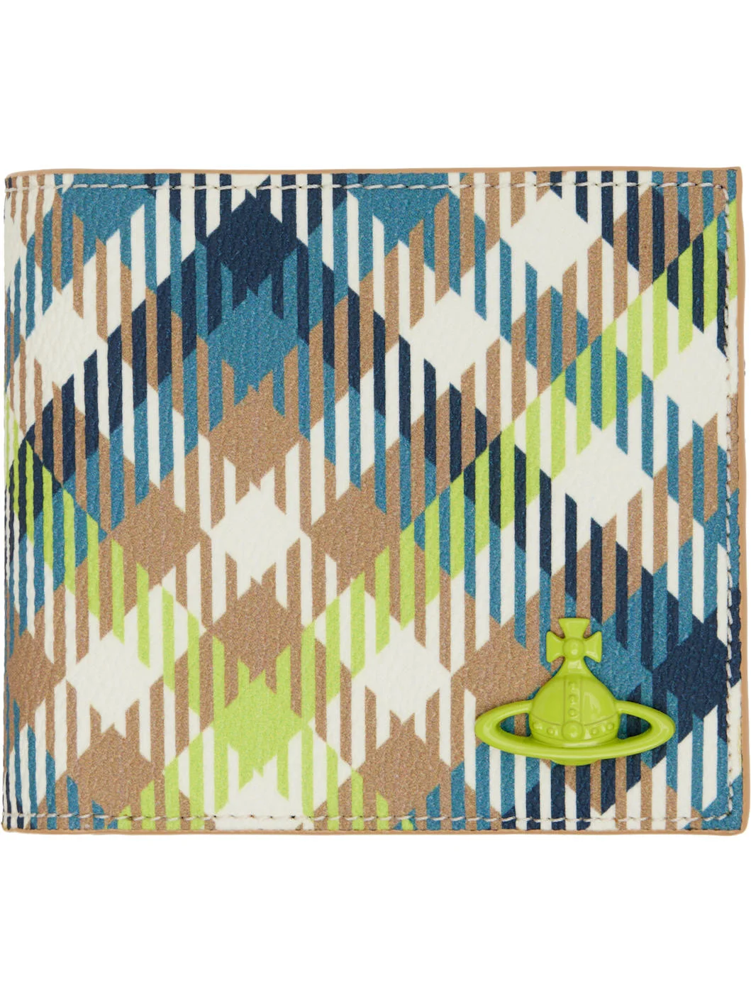 Multicolor Coin Pocket Man Wallet - 1