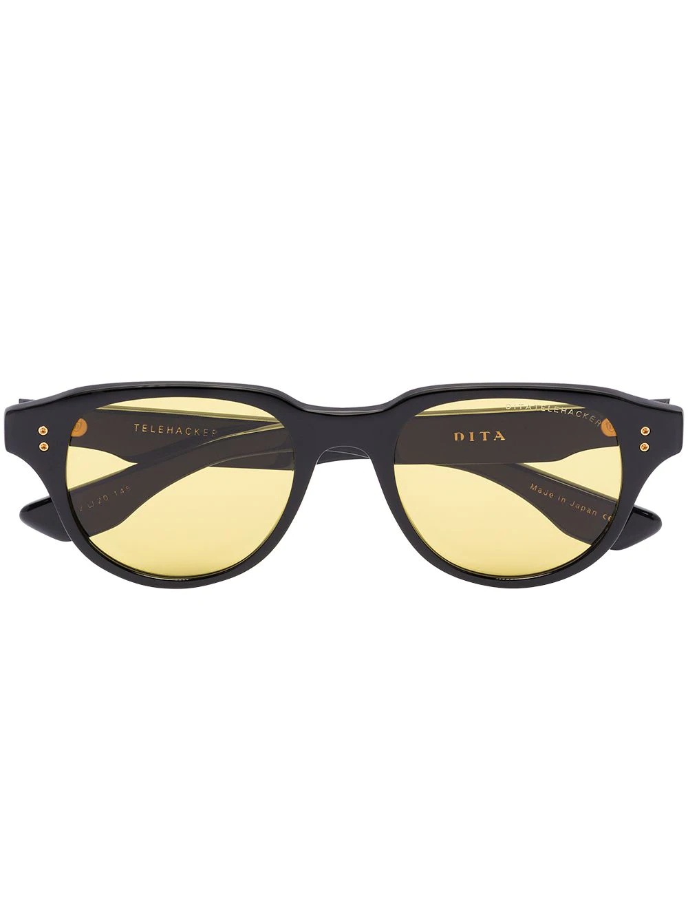 Telehacker round-frame sunglasses - 1