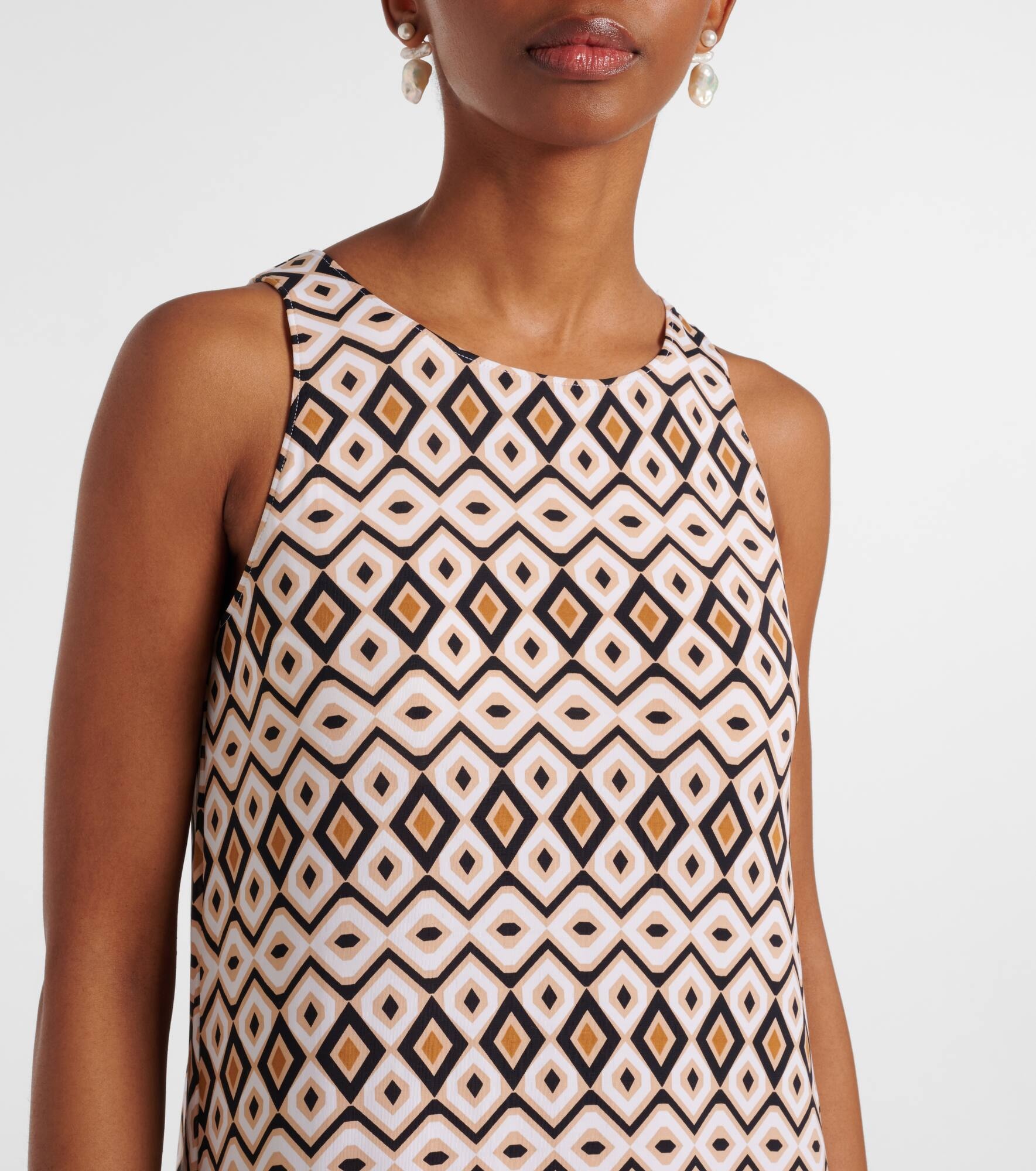 Miki printed maxi dress - 4