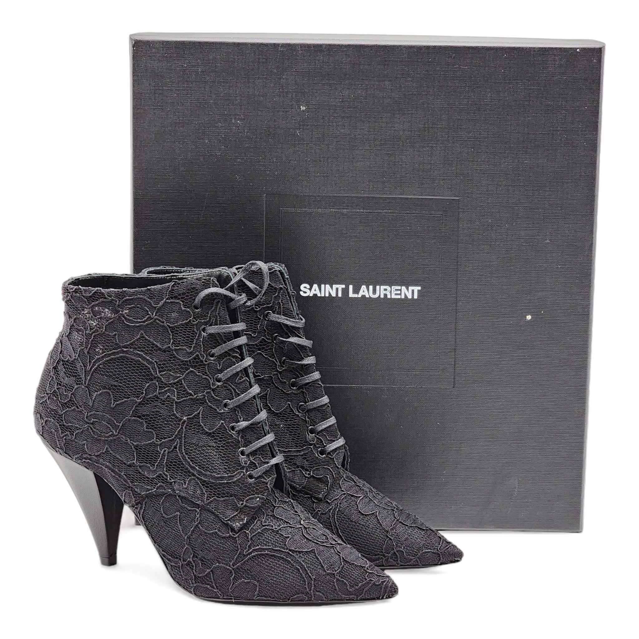 Saint Laurent Paris Blaze Kiki Ankle Booties - 2