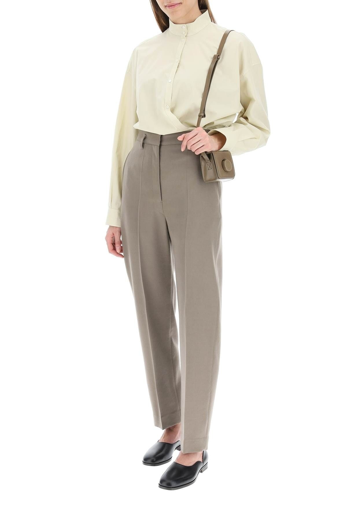 LIGHT WOOL SUIT PANTS - 2