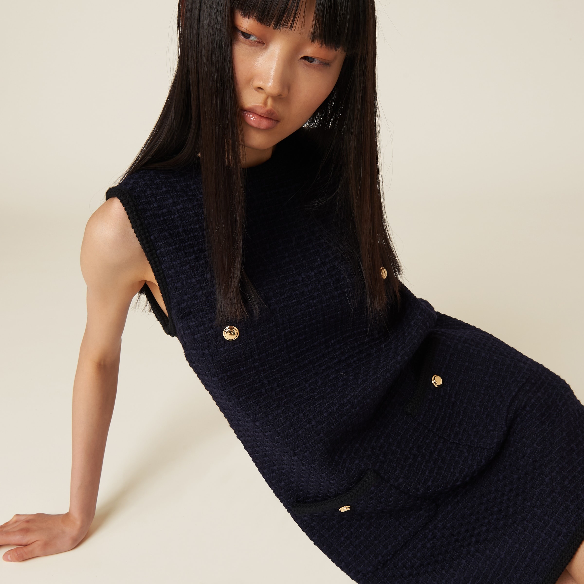 Tweed mini-dress - 4