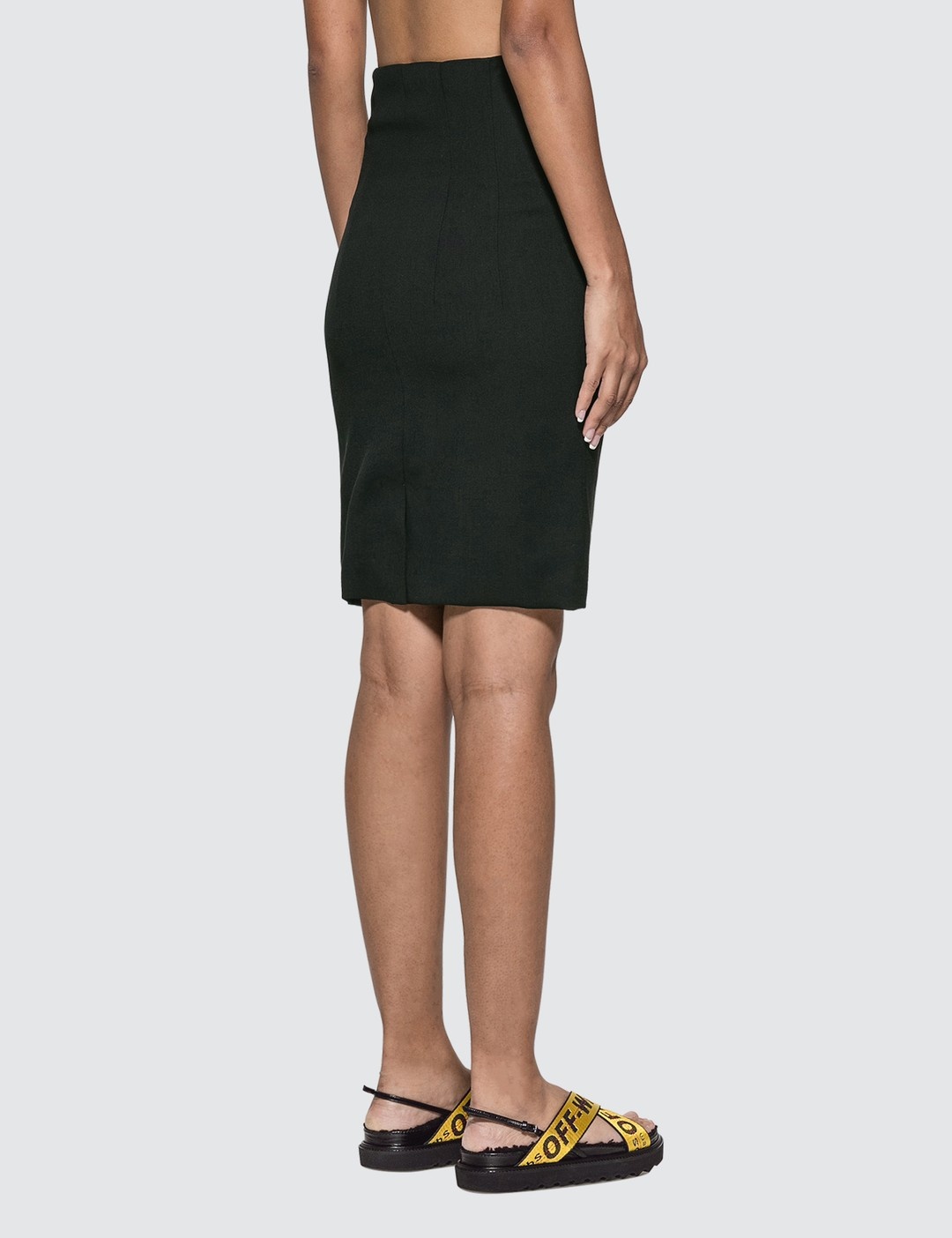 HIGH WAIST PENCIL SKIRT - 3