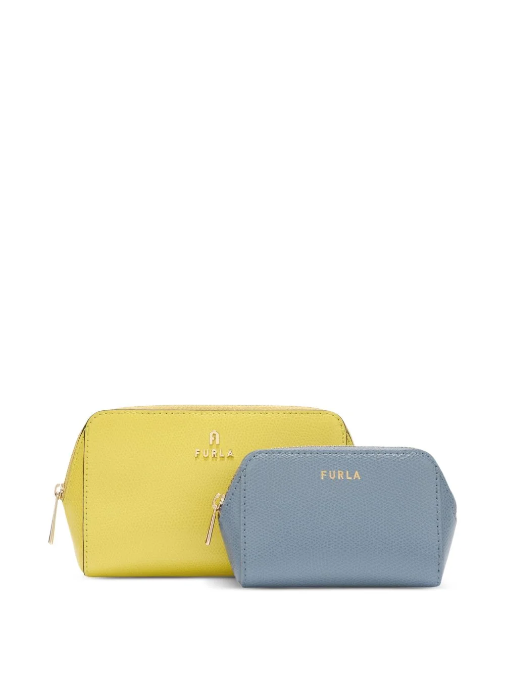 M Camelia logo-detail makeup bag (set of two) - 1