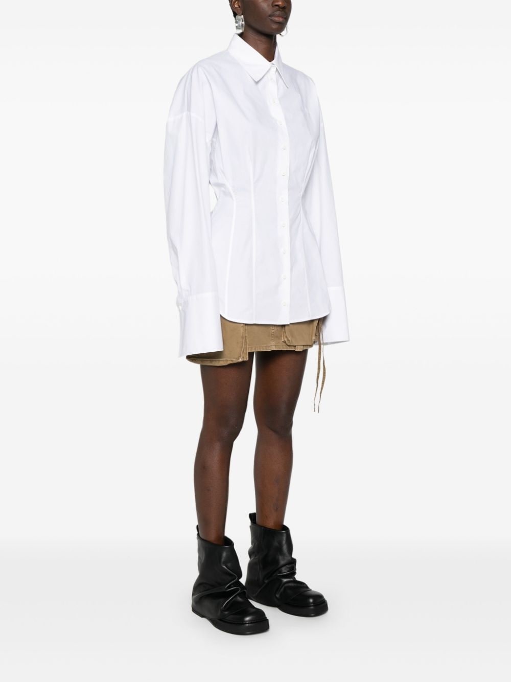 cotton poplin shirt - 3