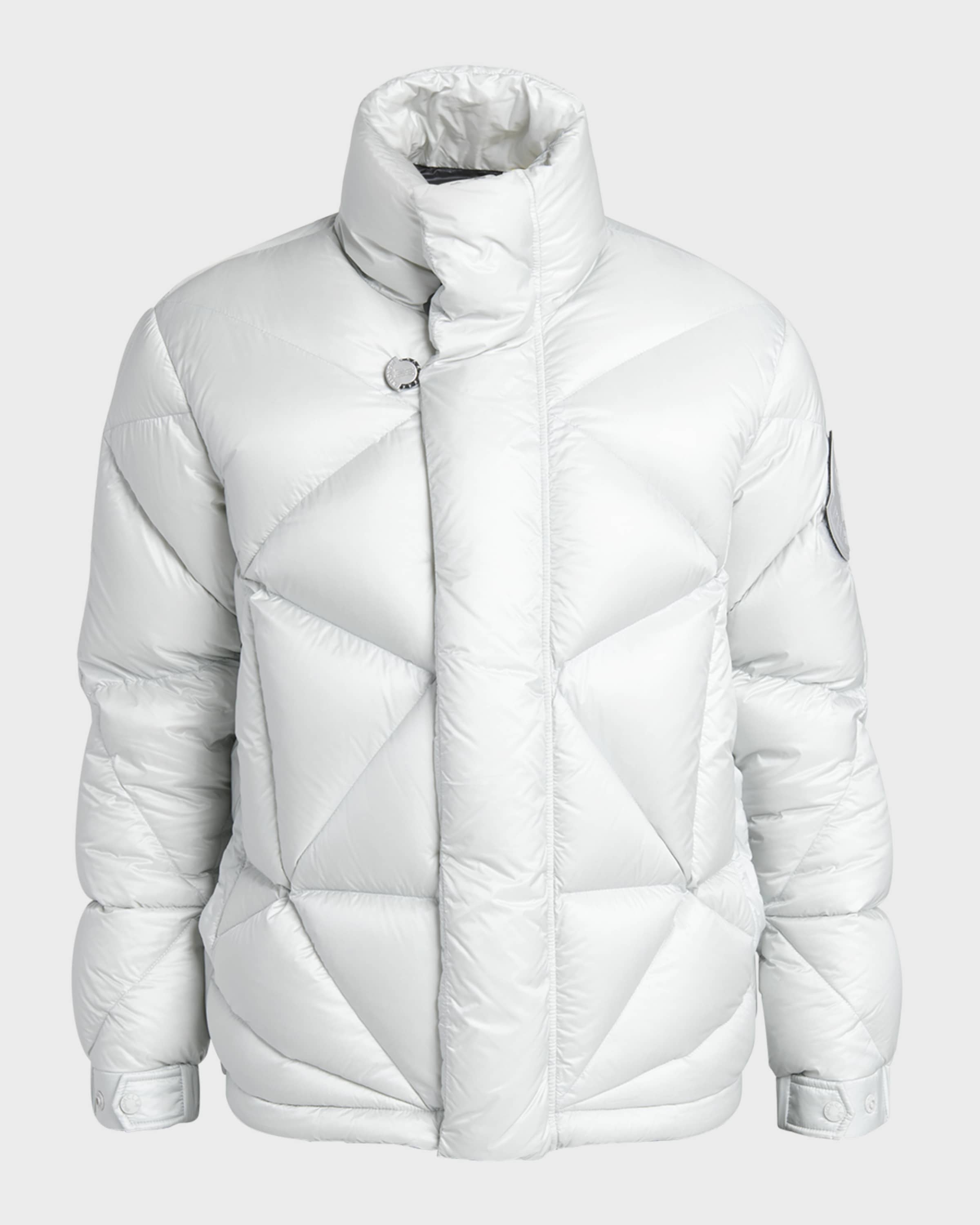 Moncler x Pharrell Williams Men's Triangle Quilt Puffer Jacket - 1