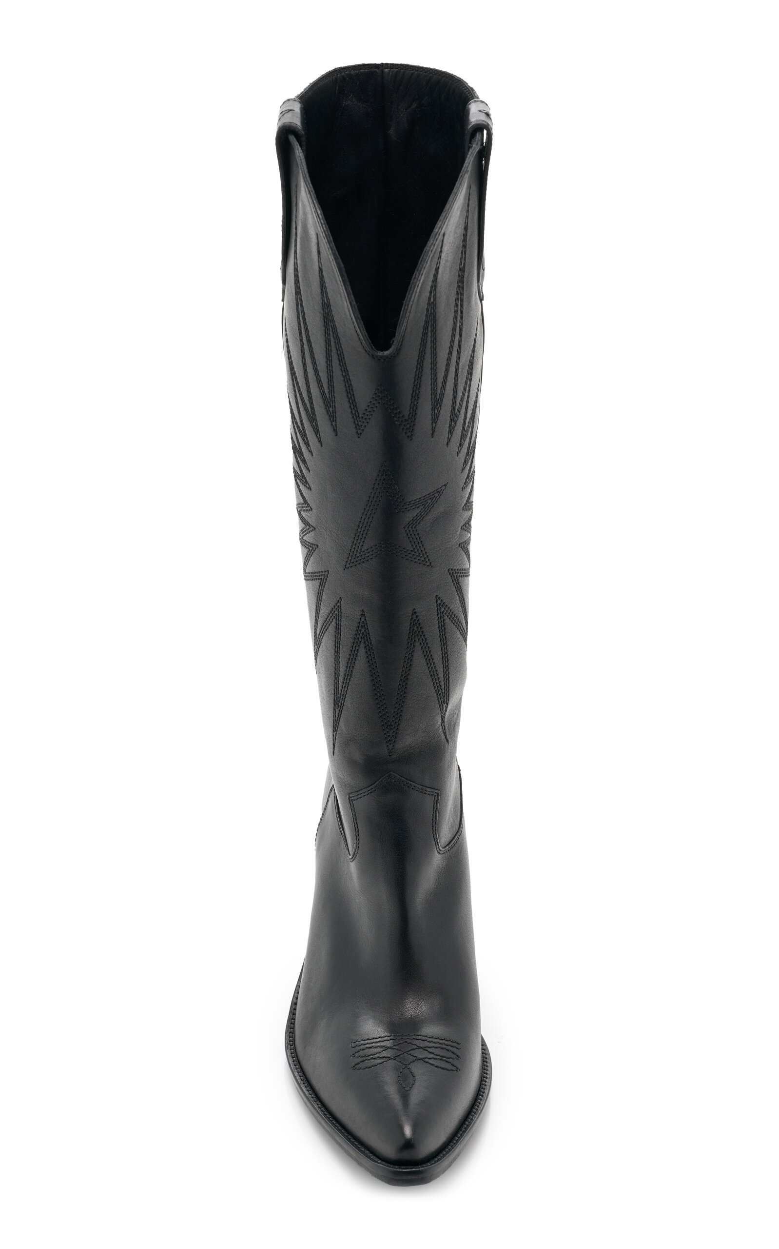 Wish Star Francesca Leather Western Boots black - 3