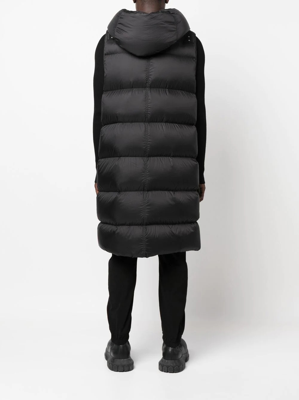 sleeveless puffer gilet - 4