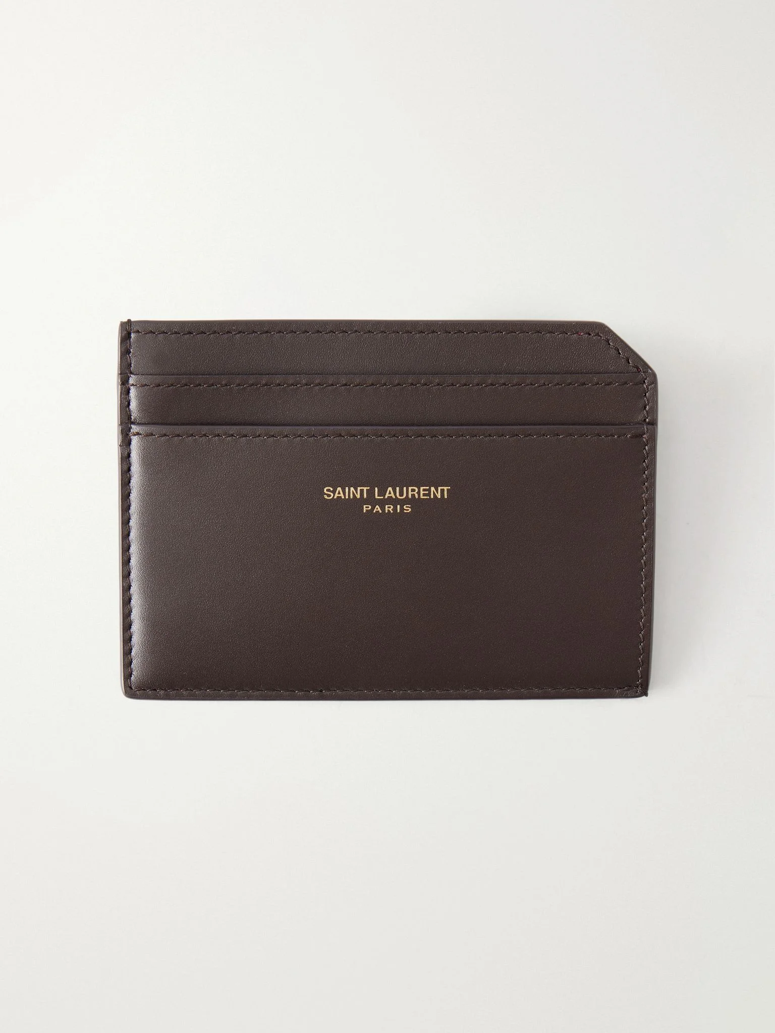 Leather Cardoholder Brown - 1
