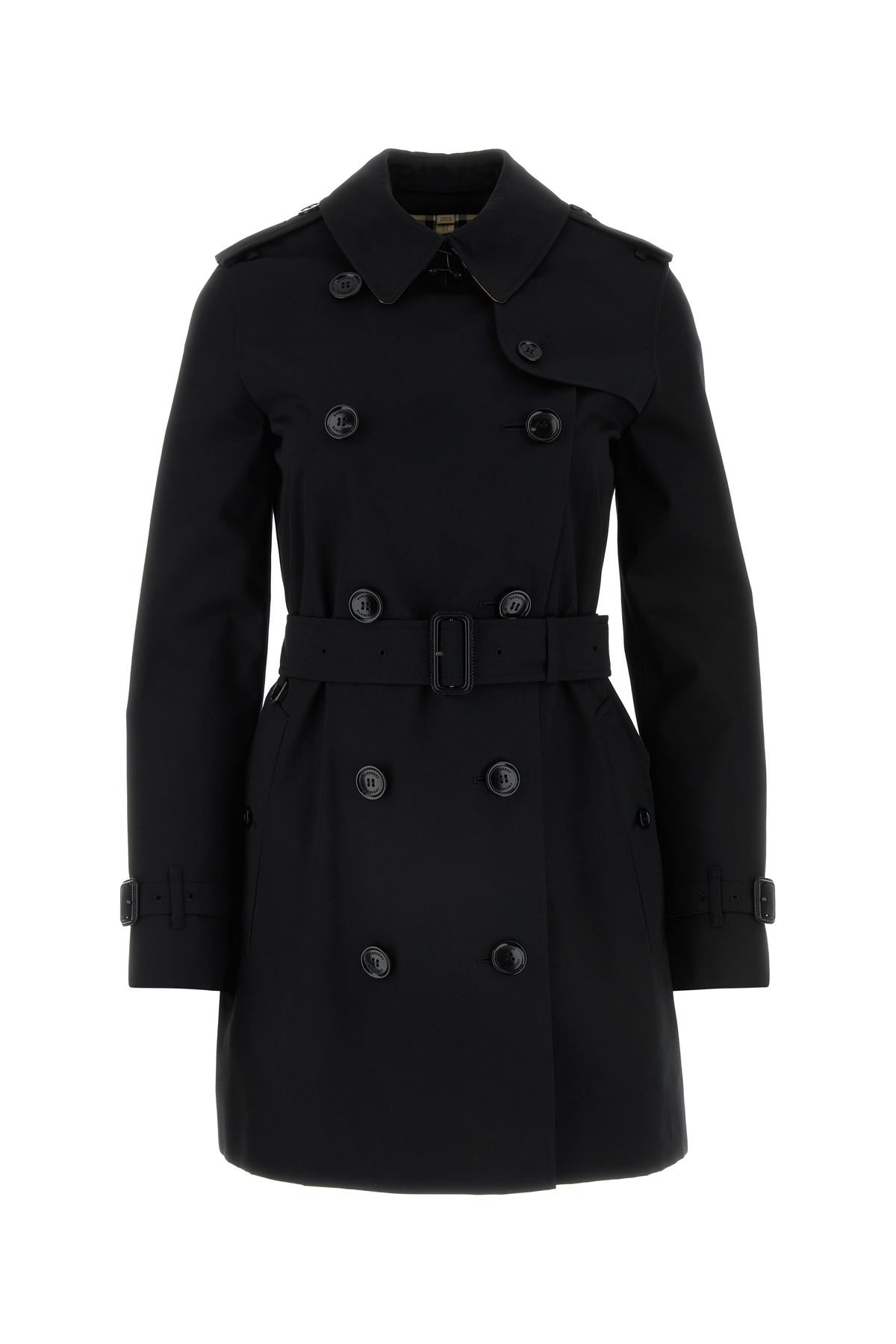 コート BURBERRY Women Trench Coats 8079415 Black BURBERRY: women's trench coat - Black | Burberry trench coat