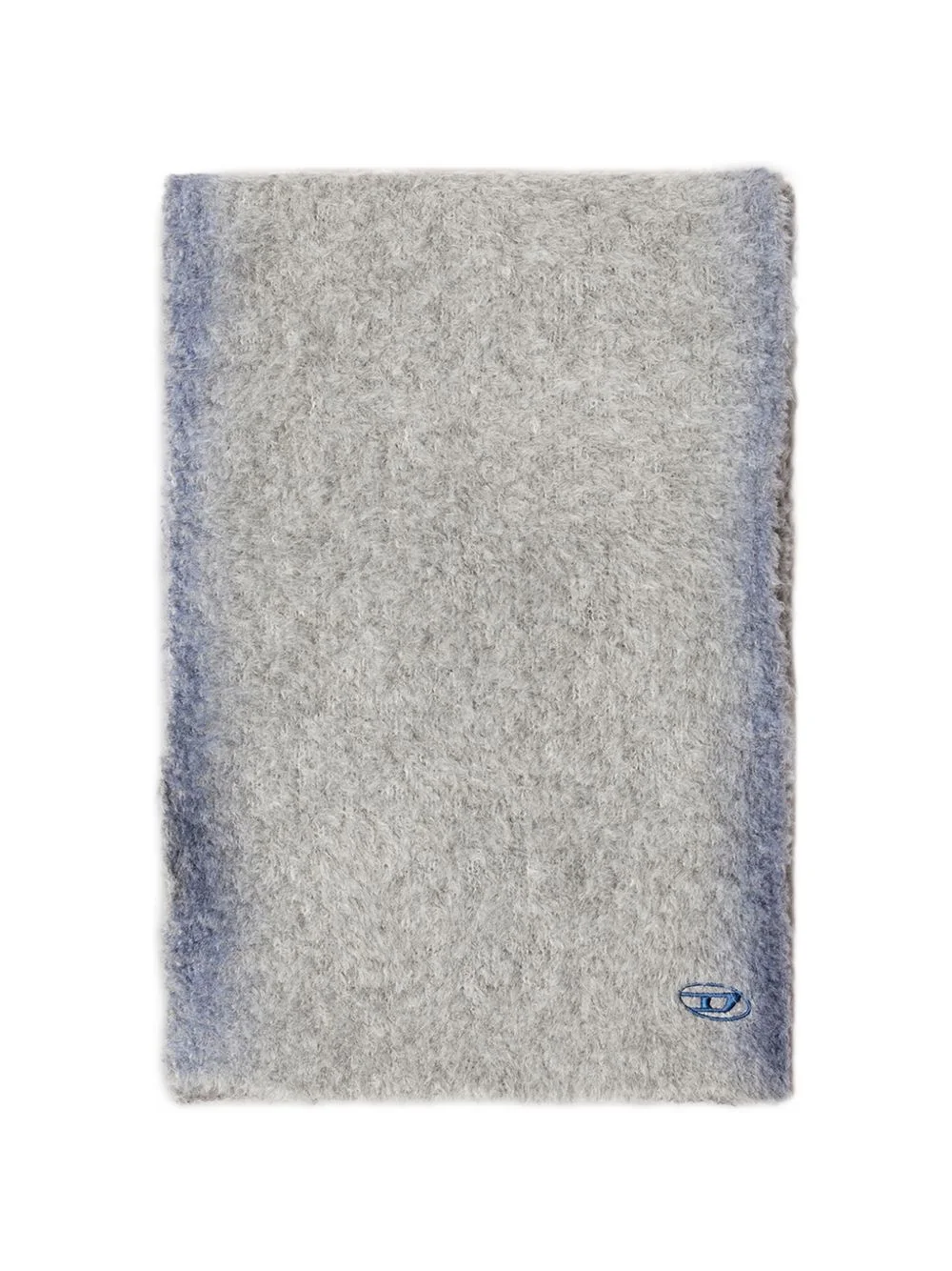 Oval D logo-embroidered scarf - 1