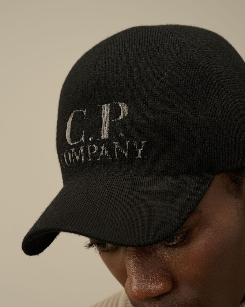 Extrafine Merino Wool Logo Cap 4