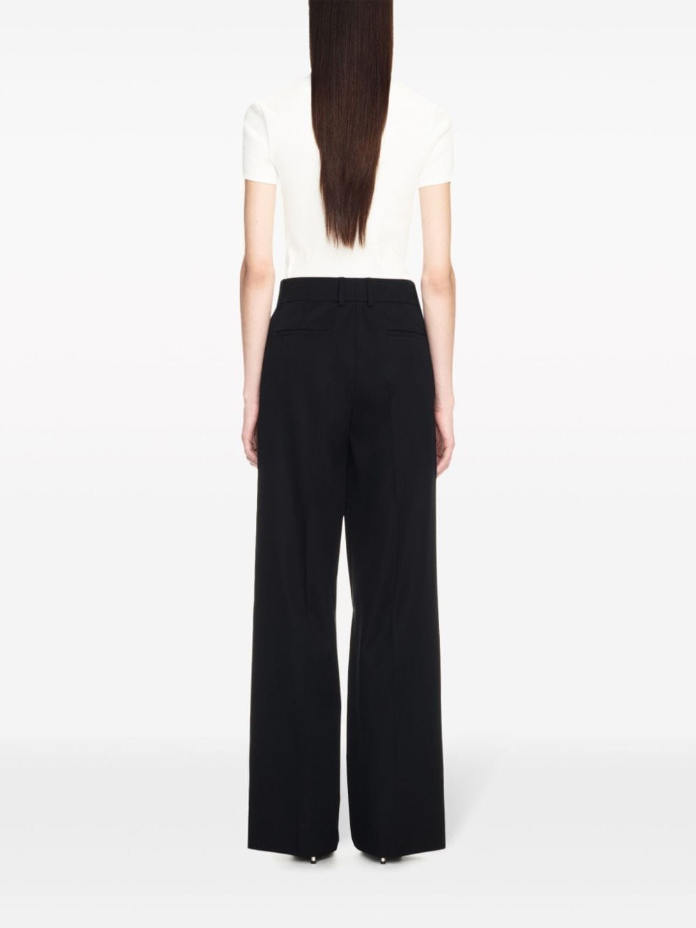 Off White Trousers Black - 5