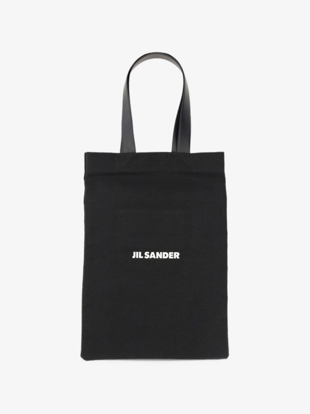 logo-print leather-handle tote bag - 1