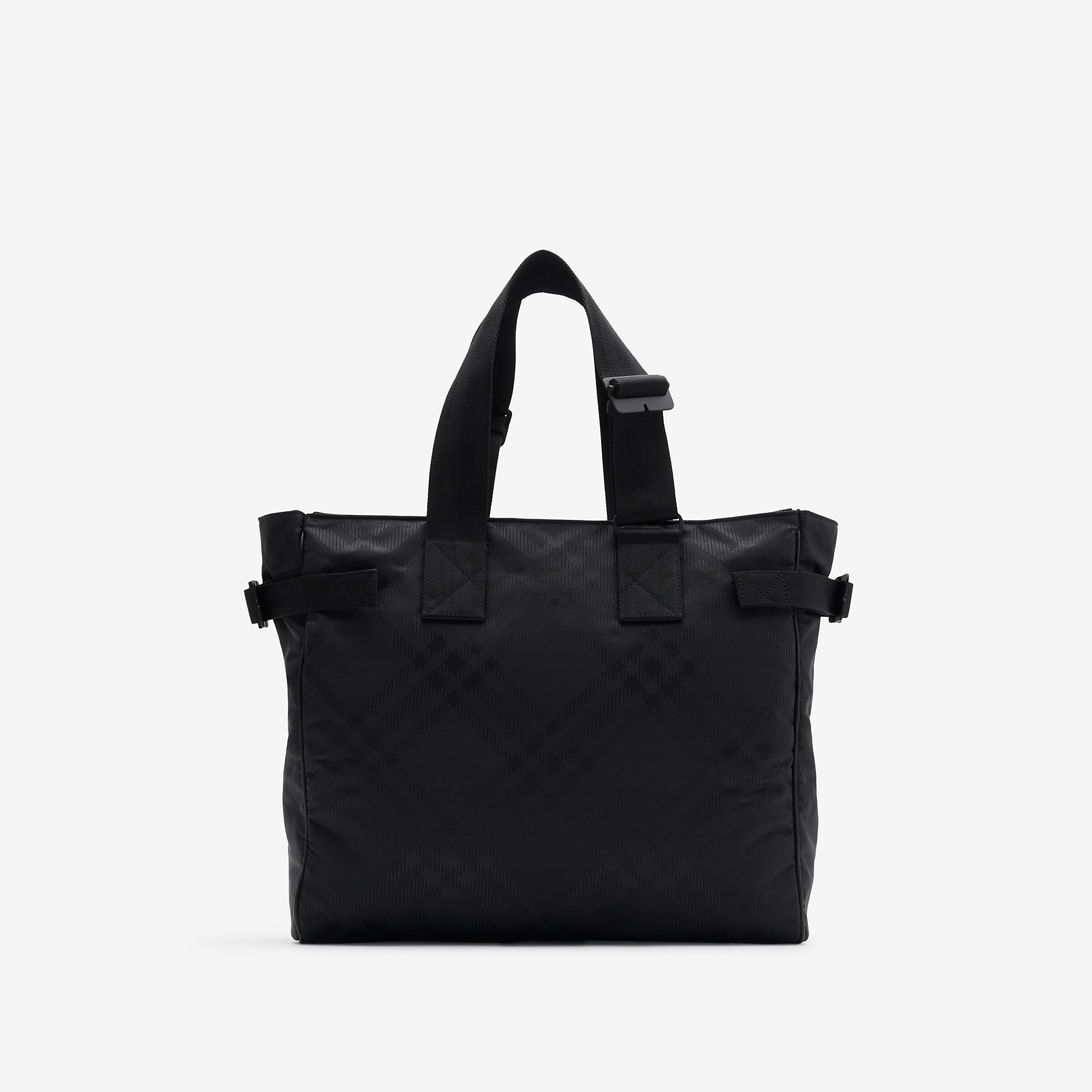 Check Jacquard Tote - 5