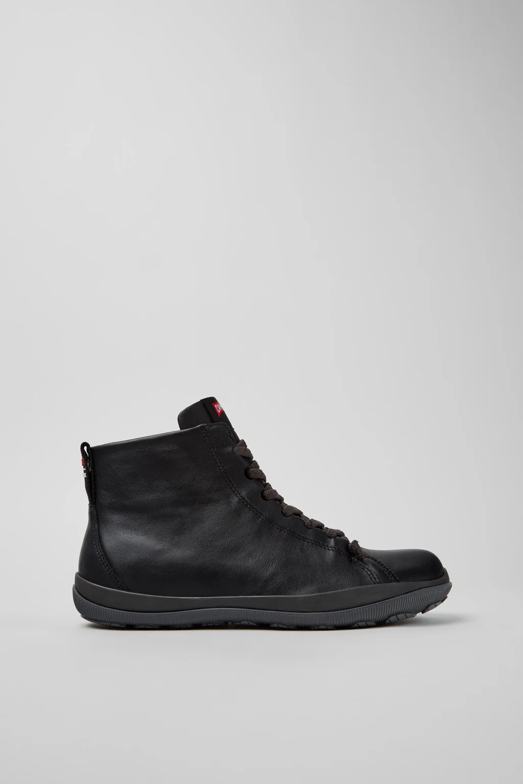 Peu Pista GM Black Leather Ankle Boots for Men. - 1