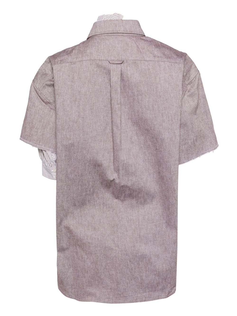 asymmetric design shirt - 2