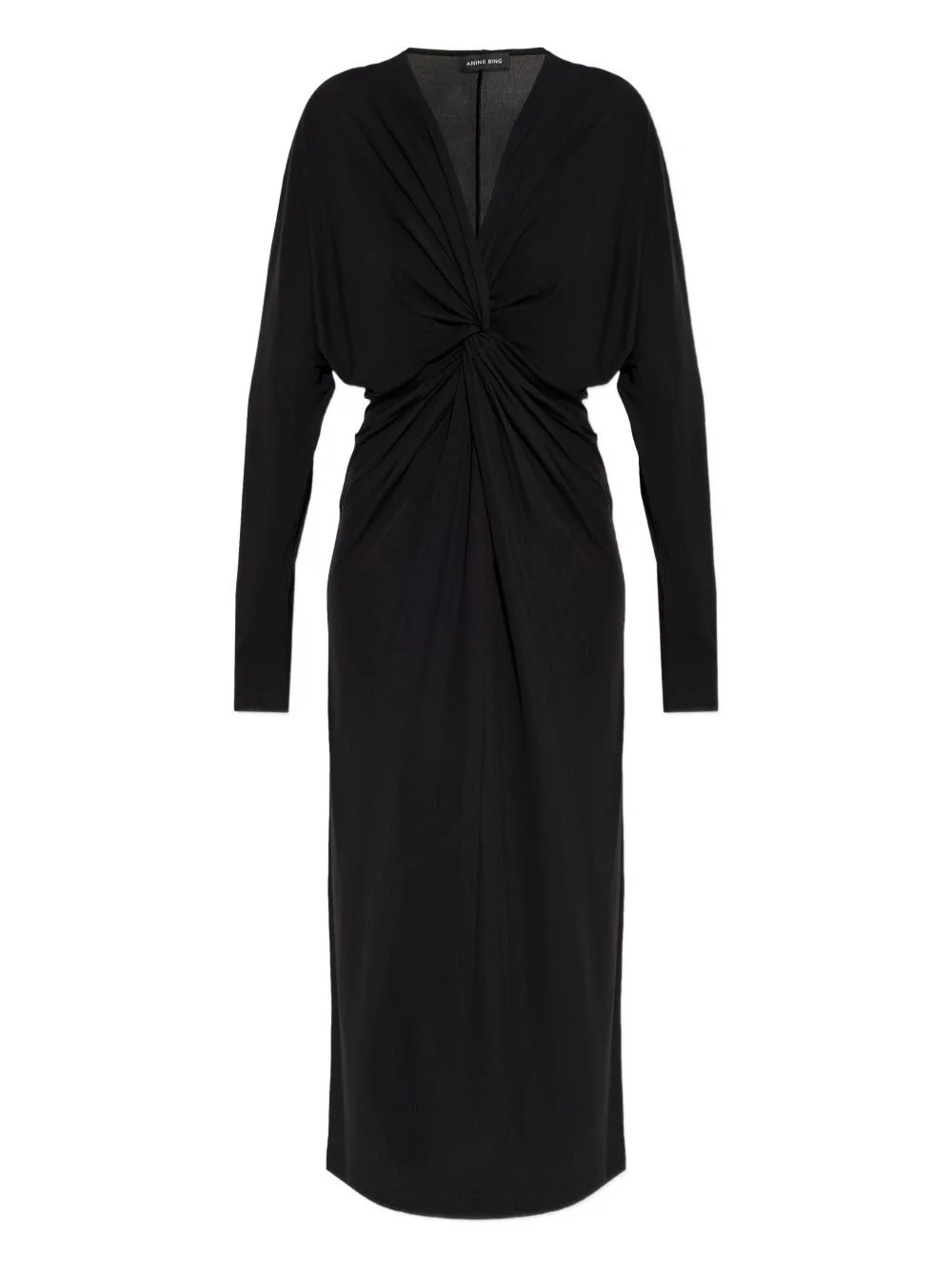 Mathilde long-sleeve midi dress - 1