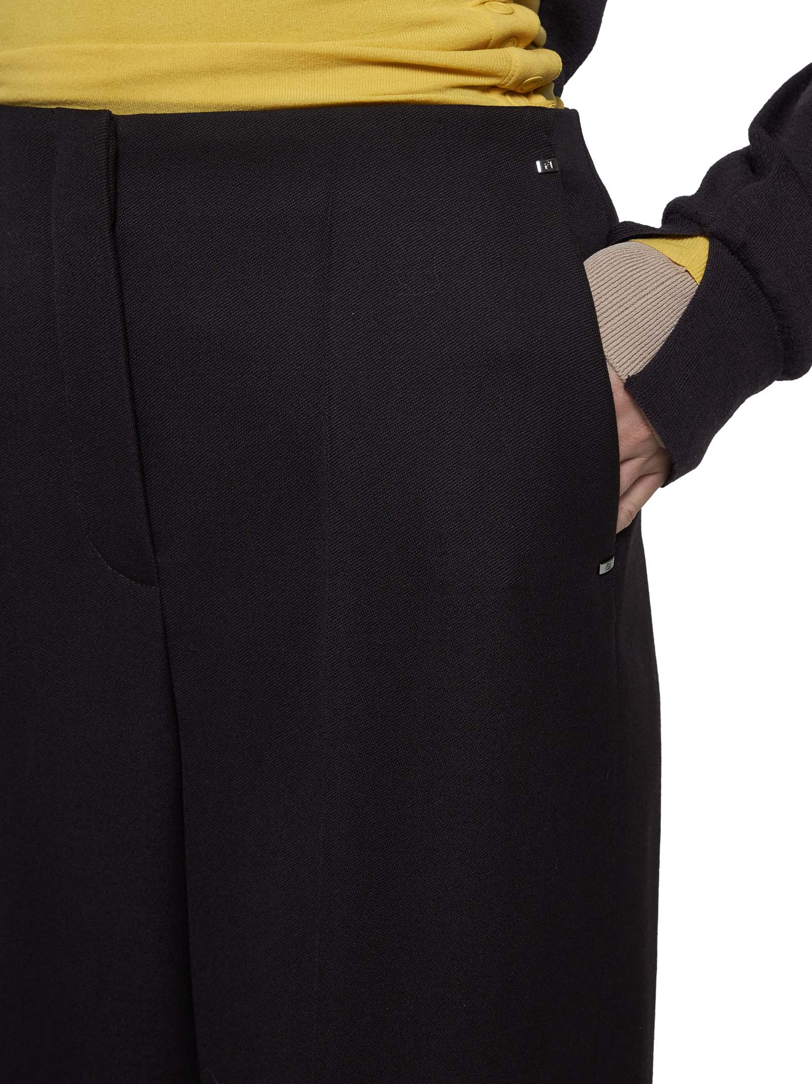 Fendi Women Fendi Wool Trousers - 5