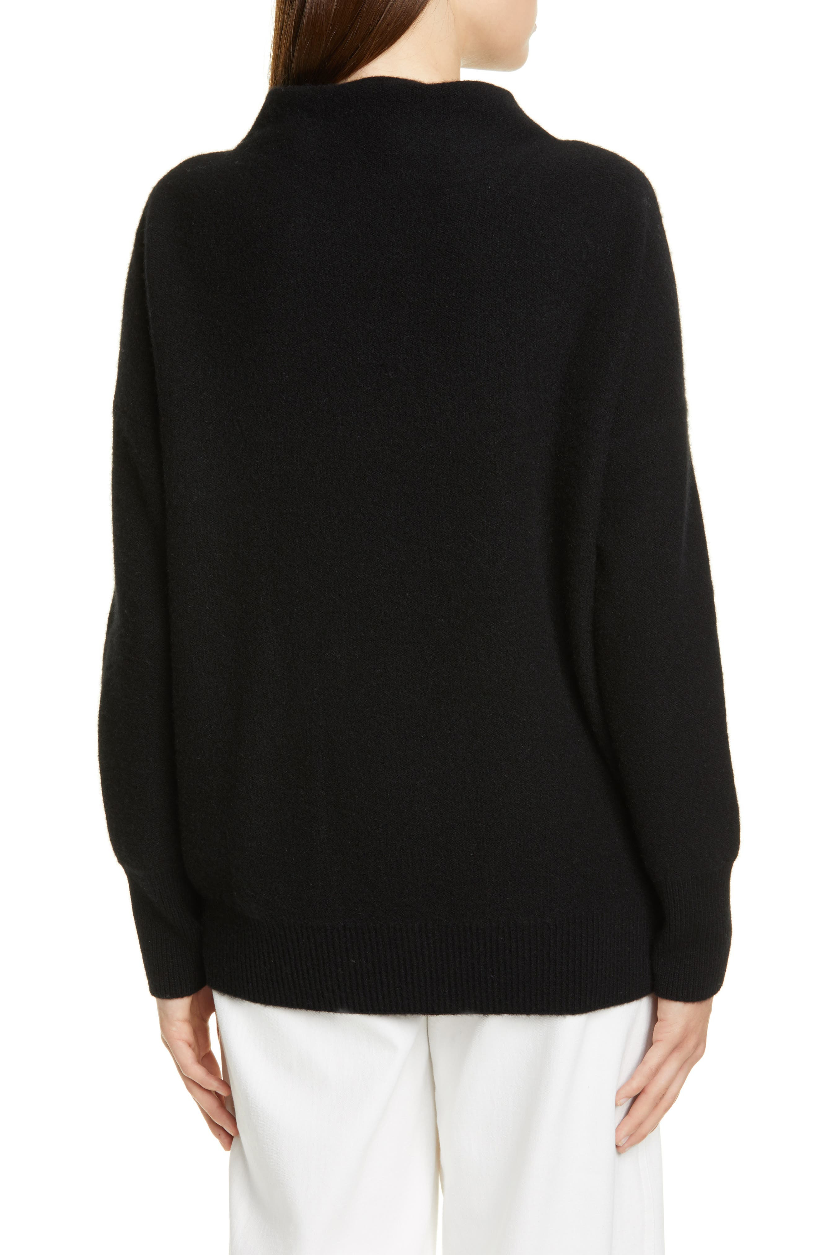 Boiled Cashmere Funnel Neck Pullover - 2