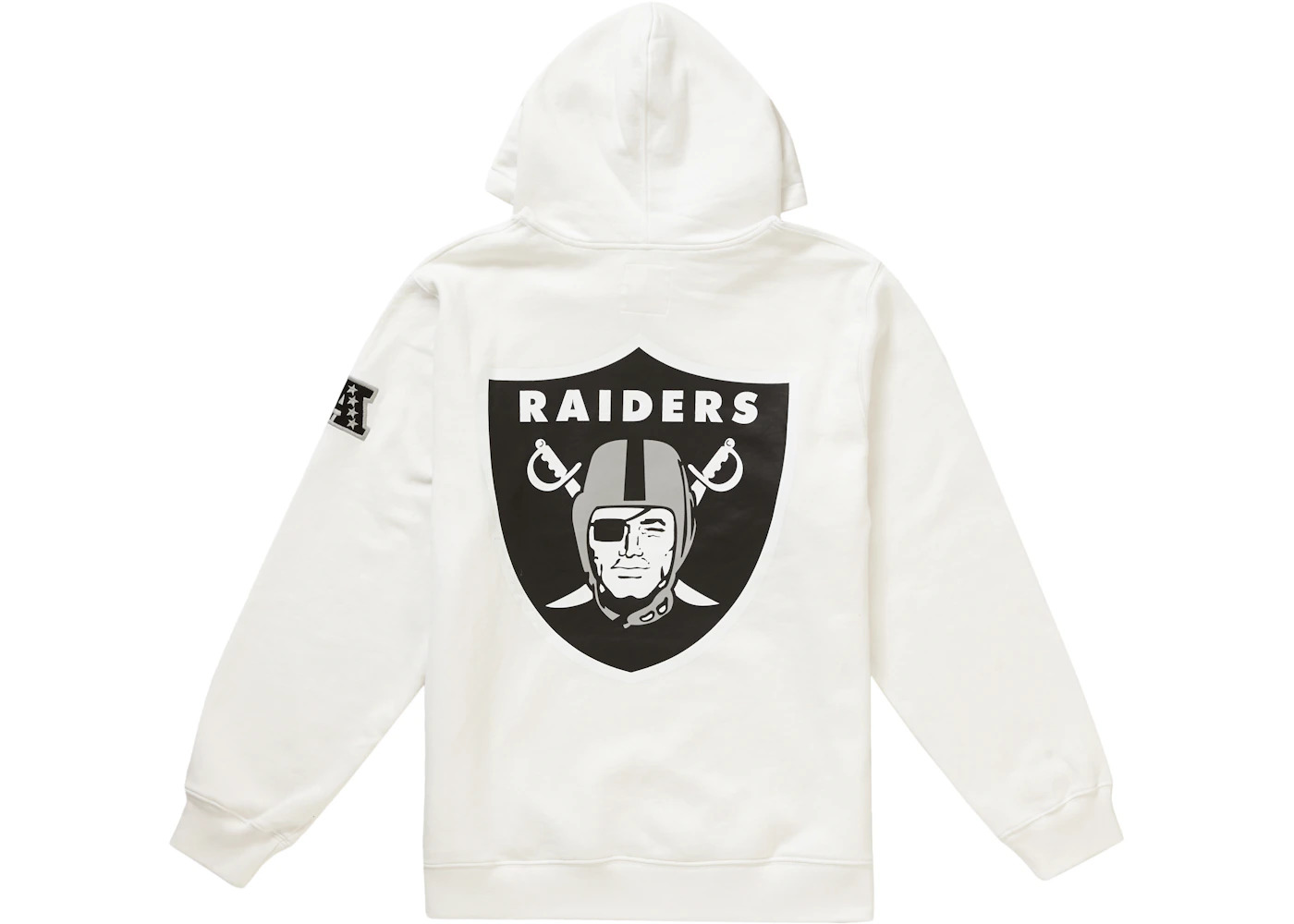 Supreme NFL x Raiders x '47 Hooded Sweatshirt White - 2