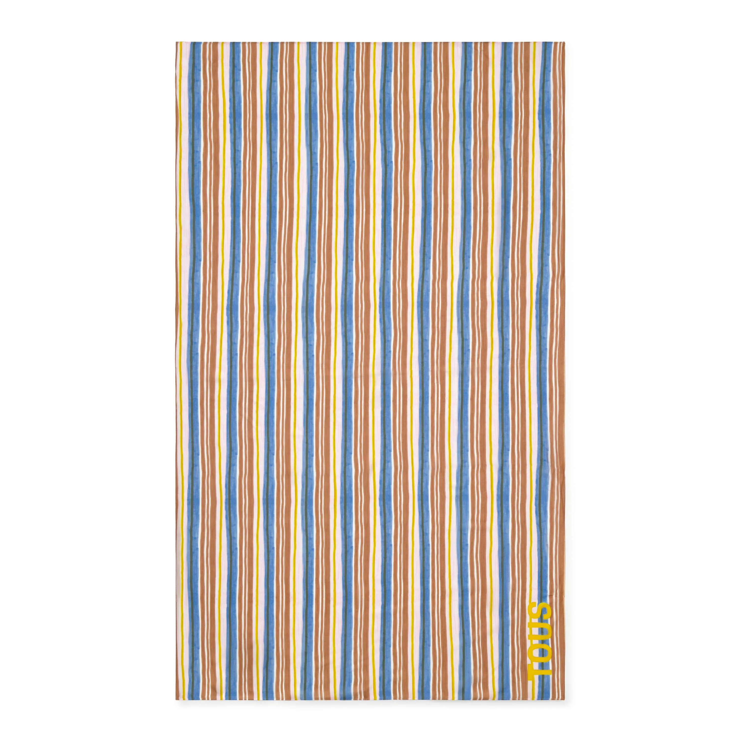 Camel-colored Wrap TOUS Stripes - 1