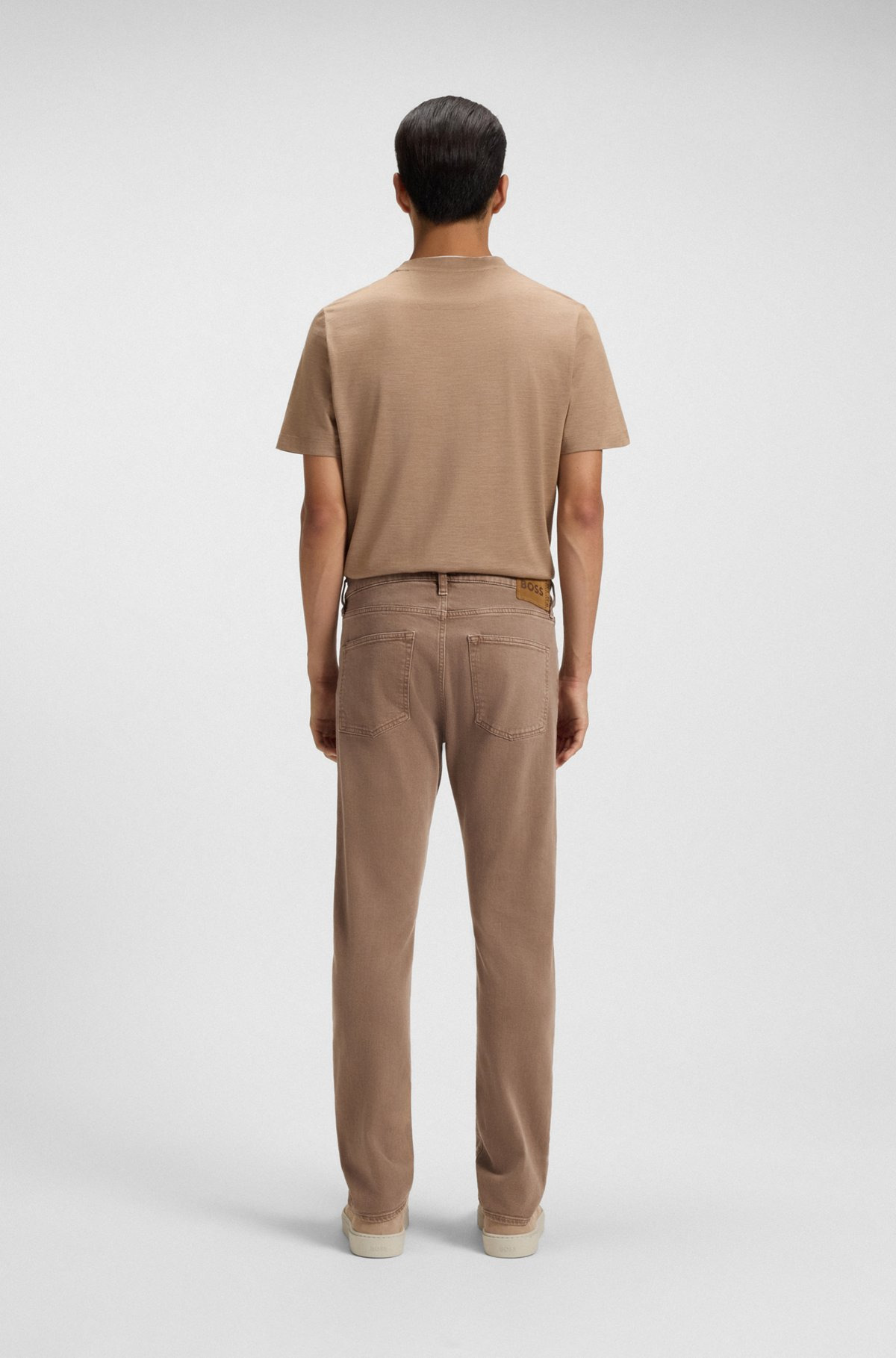 SLIM-FIT JEANS IN SUPER-SOFT STRETCH DENIM - 4