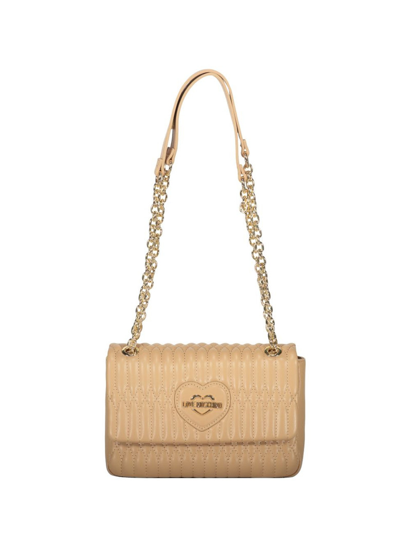 Quilted heart shoulder bag 5