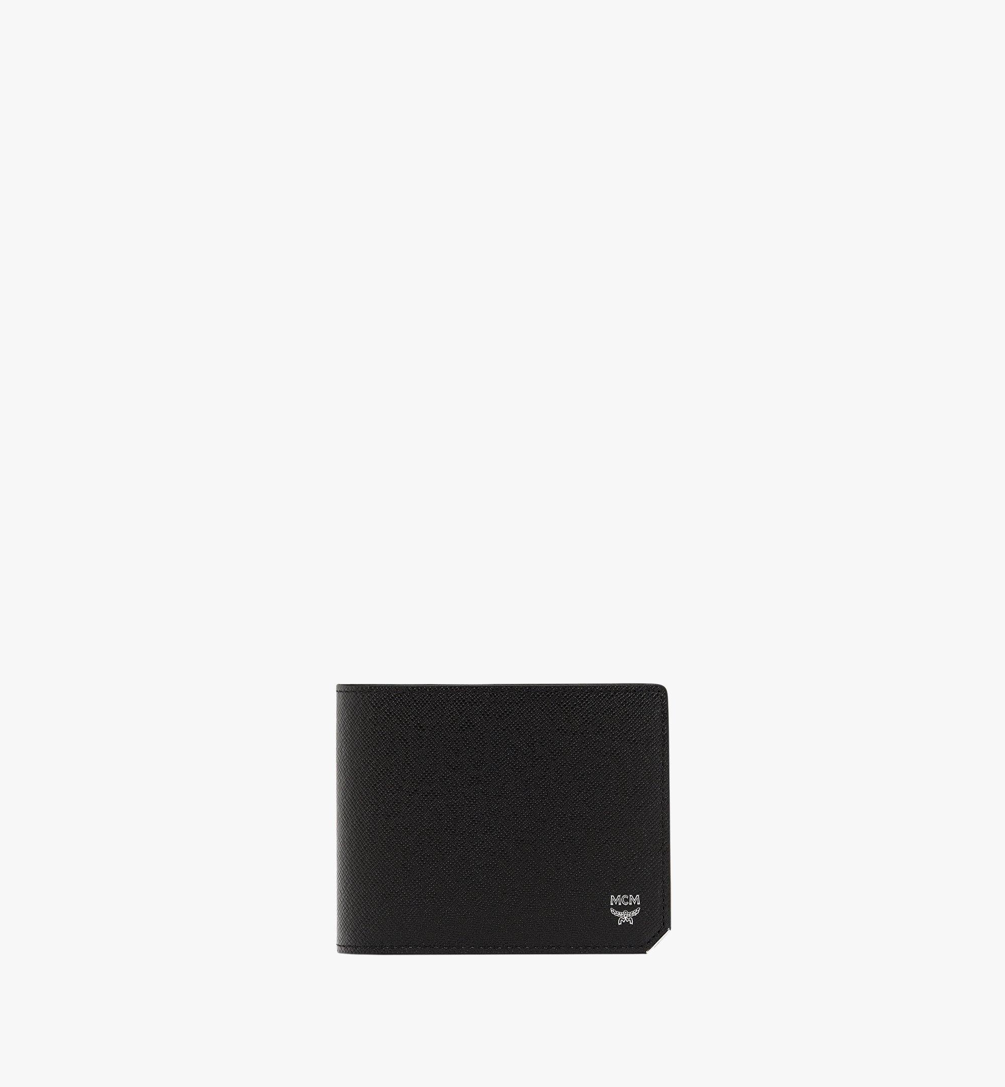 Aren Bifold Wallet with Card Case in Embossed Leather - 1