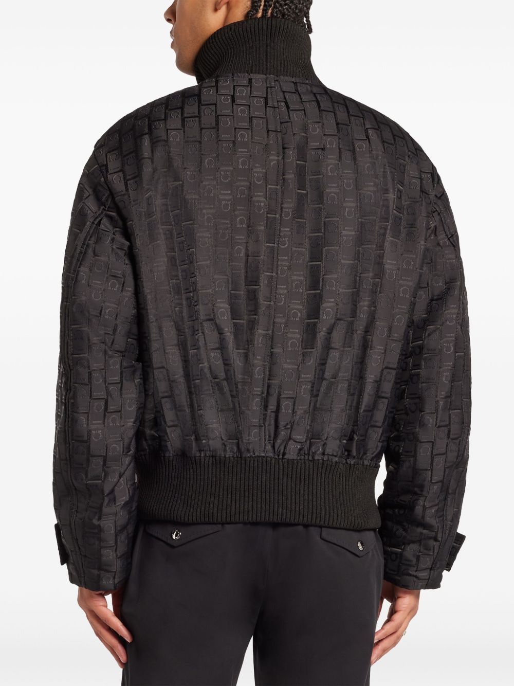 monogram lightweight jacket - 4
