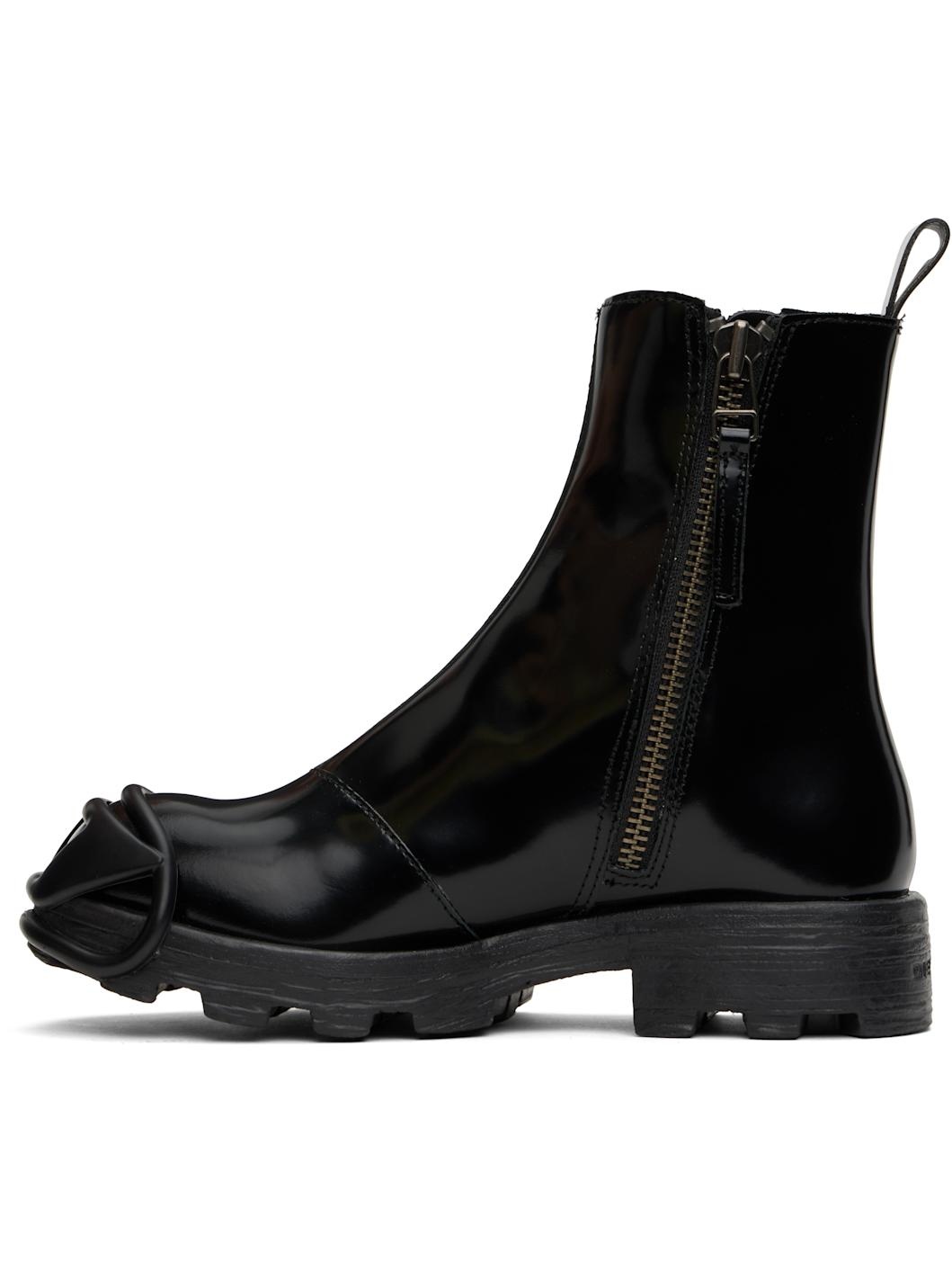 Black D-Hammer Bt Zip D Boots - 3