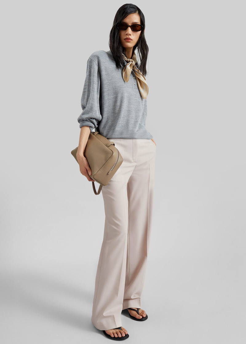 Avallon Padded Knit Polo - Grey 4