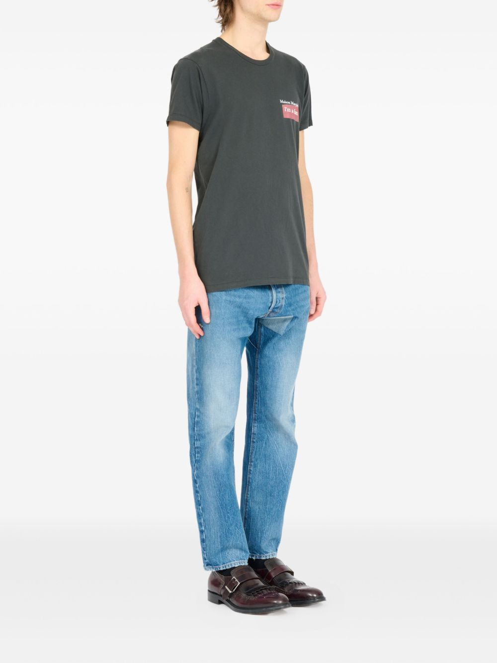 slogan-print T-shirt - 3