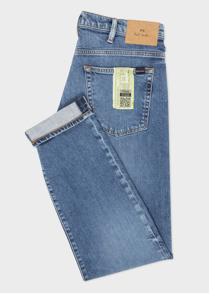 Tapered-Fit 'Organic Vintage Stretch' Jeans 3