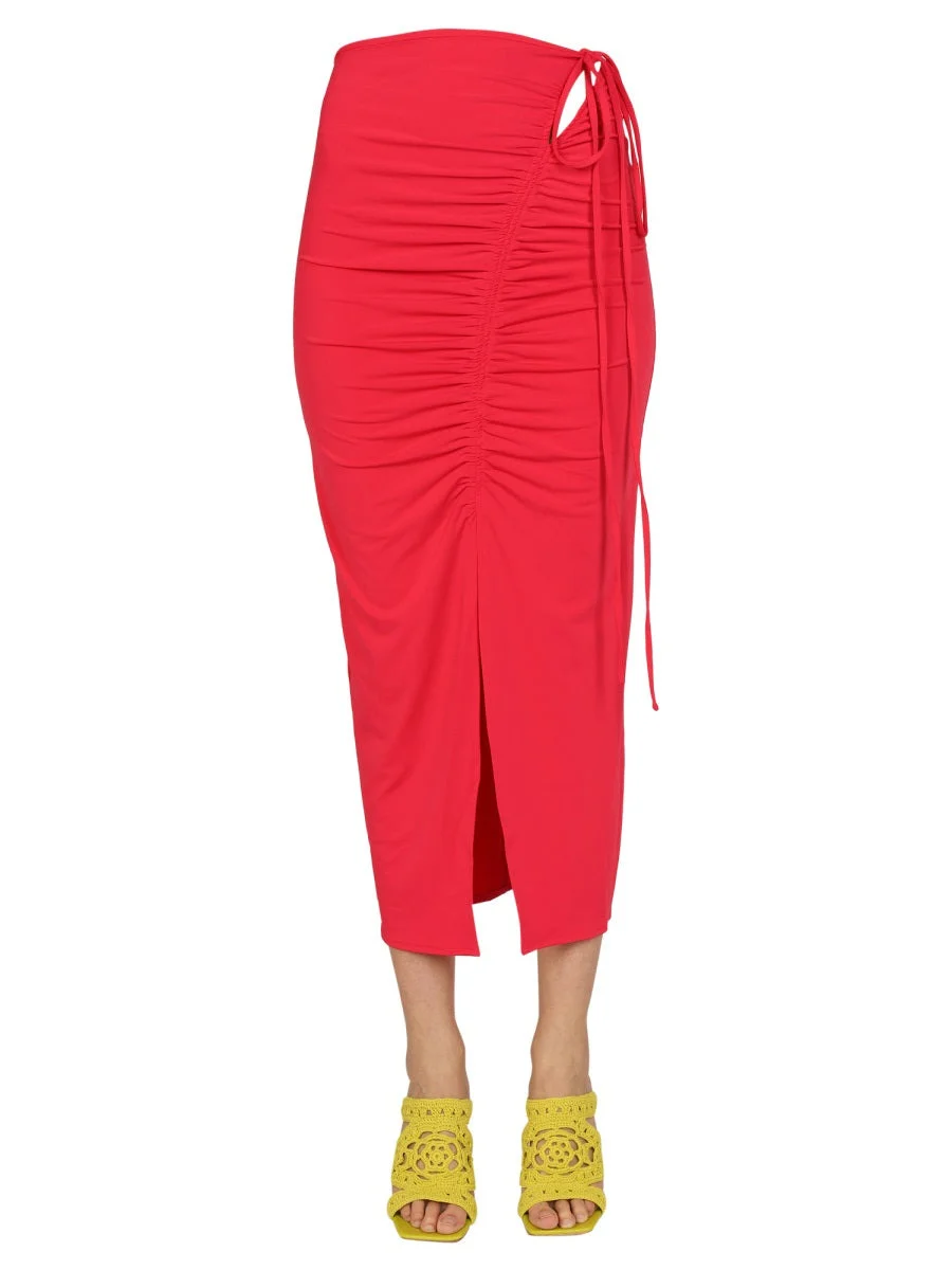 Self-Portrait Women Jersey Skirt - 1