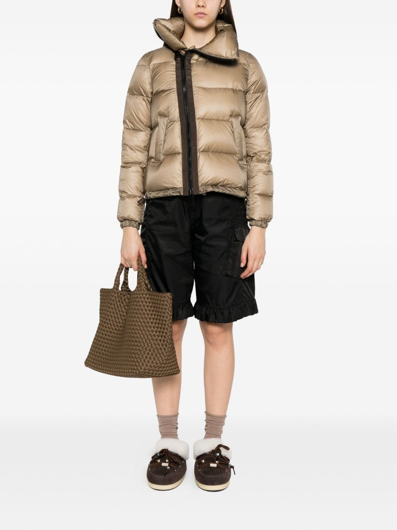 sacai quilted panelled jacket outlook