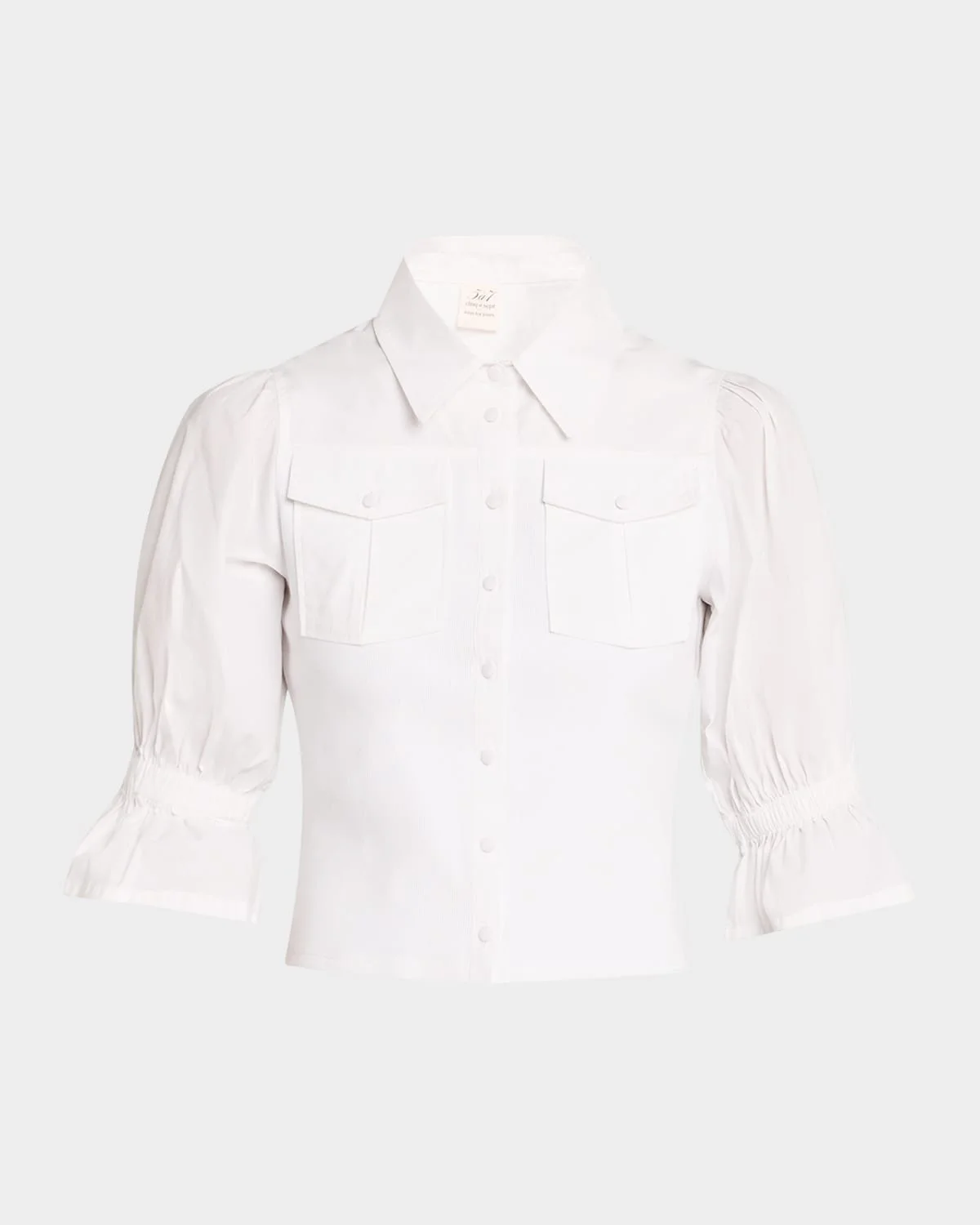 Lyric Puff-Sleeve Top - 1