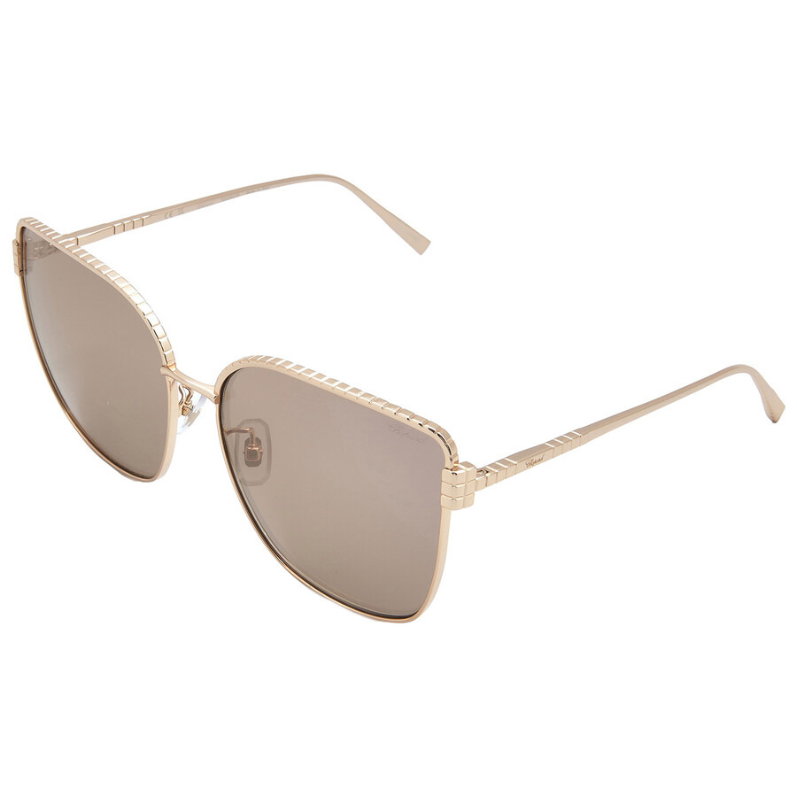 Chopard Brown Butterfly Ladies Sunglasses SCHG67M 300X 63 - 4
