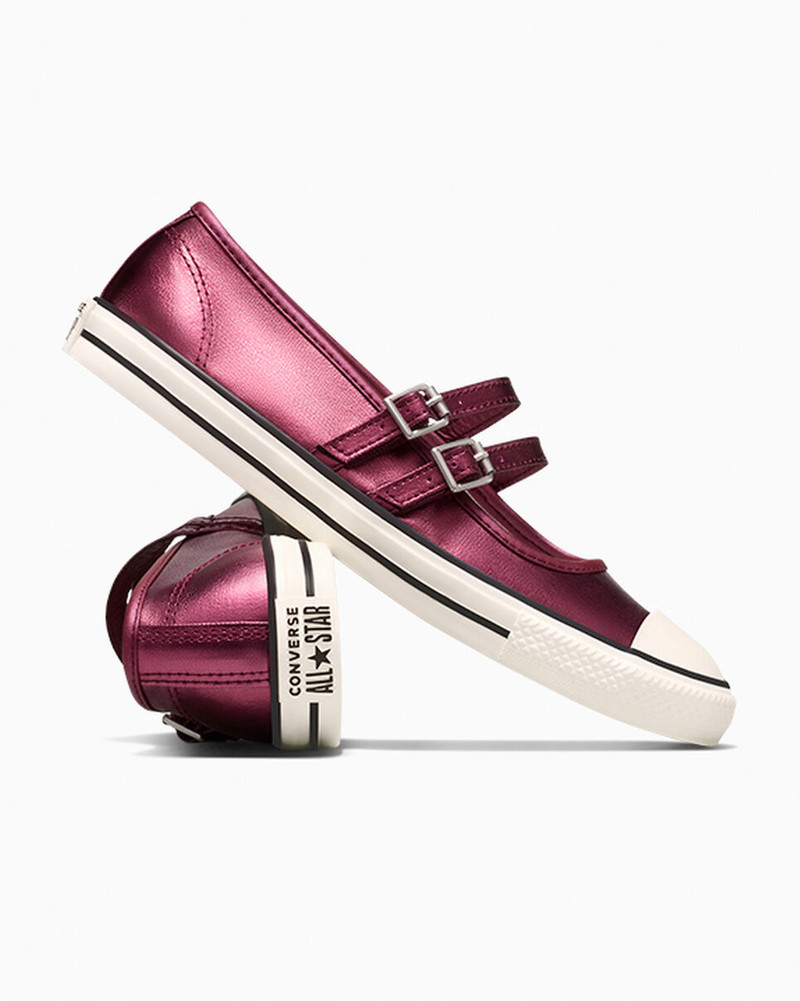 Chuck Taylor All Star Dainty Mary Jane Metallic Canvas 6
