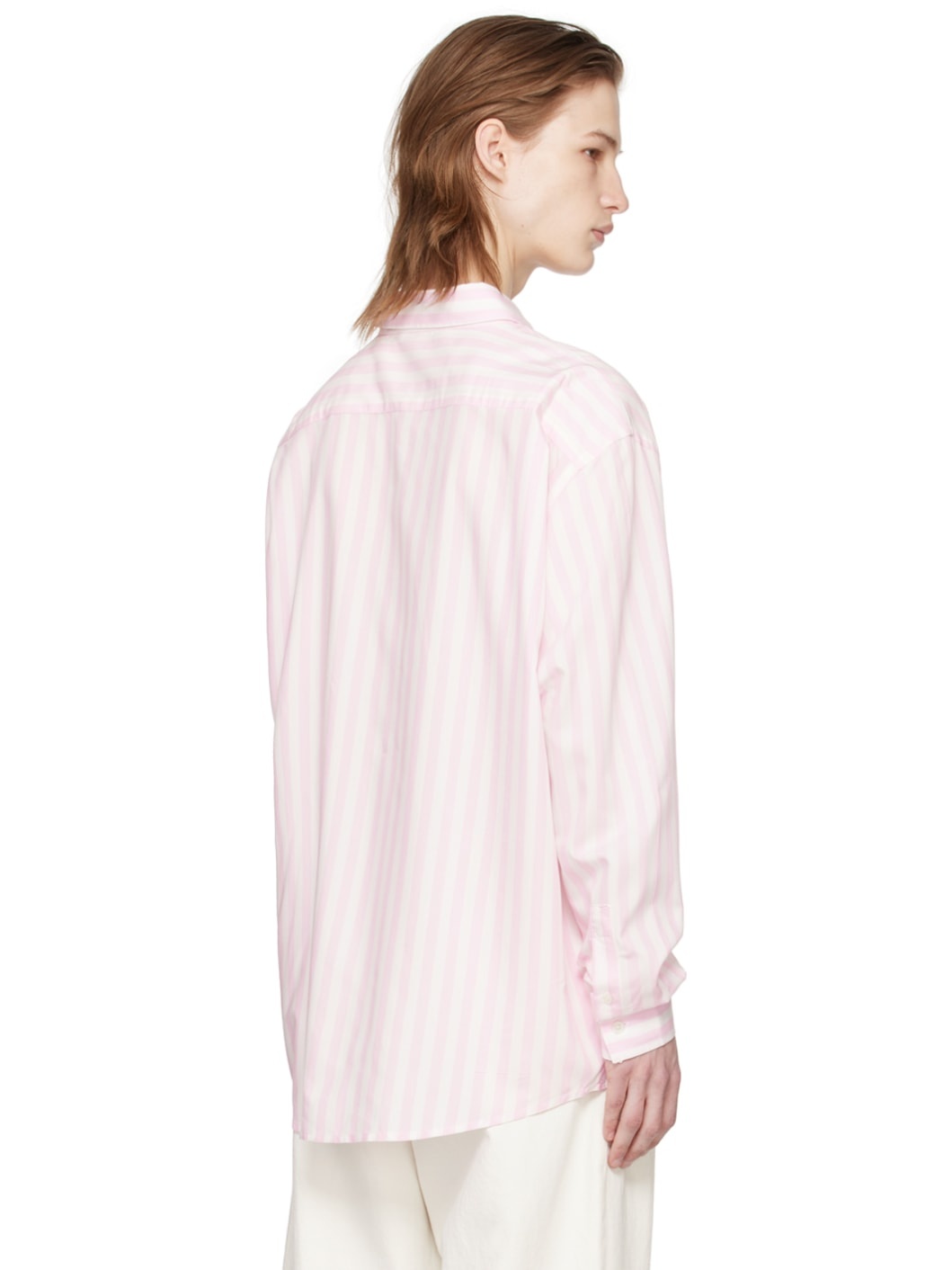 Pink Stripe Shirt - 3