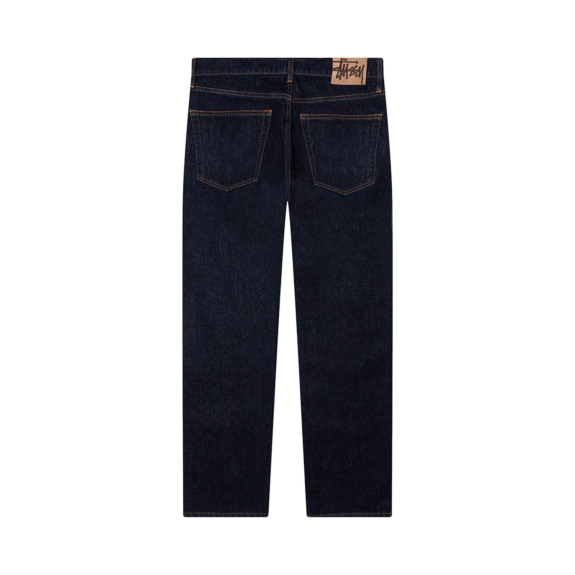 Stussy New Classic Denim Jean 'Rinsed Indigo' - 2