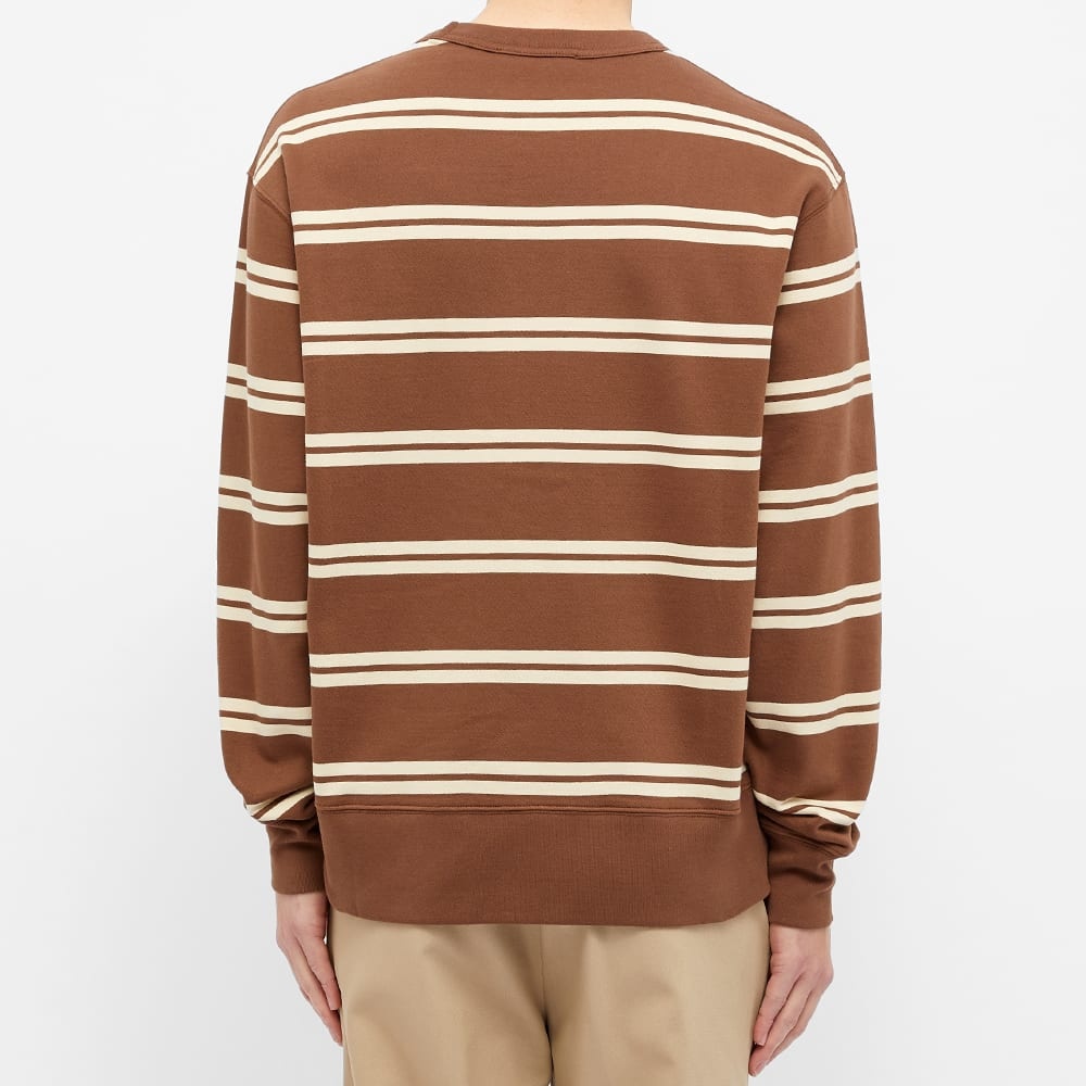 Acne Studios Fairview Stripe Face Crew Sweat - 5