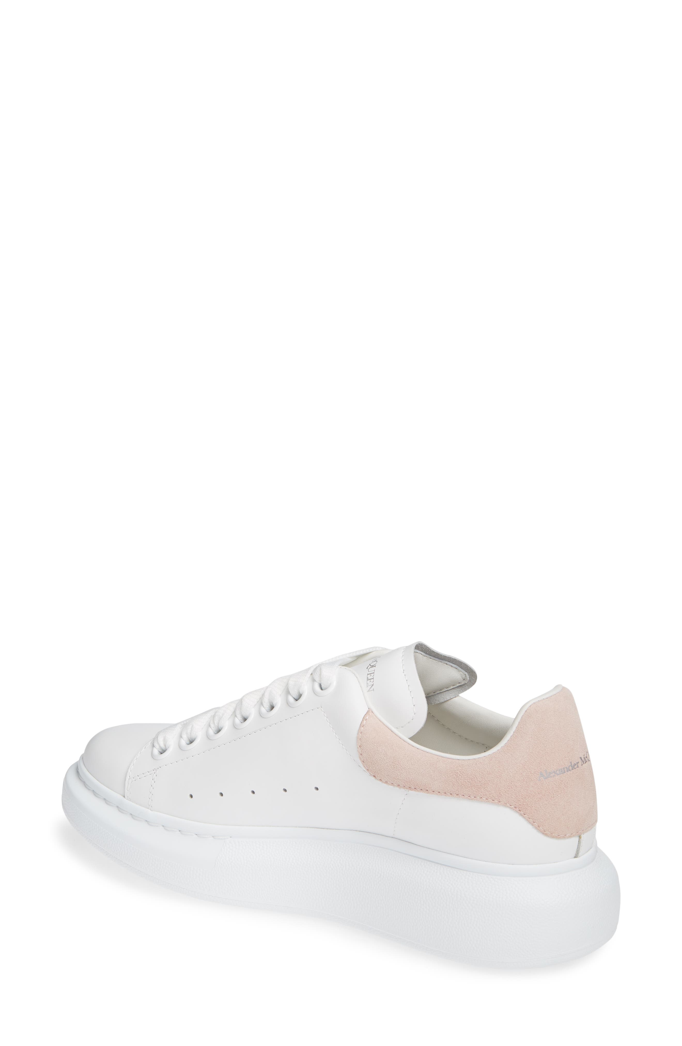 McQueen Oversized Sneaker in White/Patchouli 161 at Nordstrom - 2